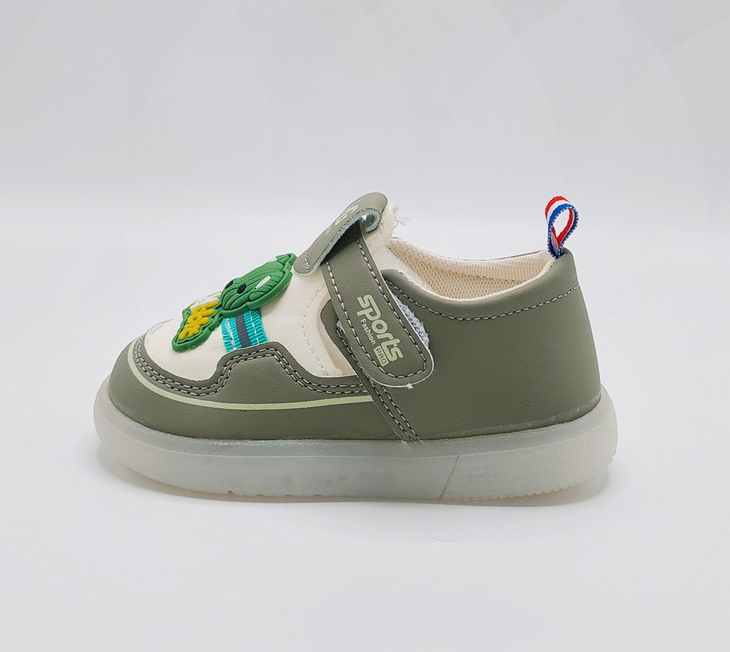 Lights in sole Cute Design Sandals for Kids - BT-761 (Green)