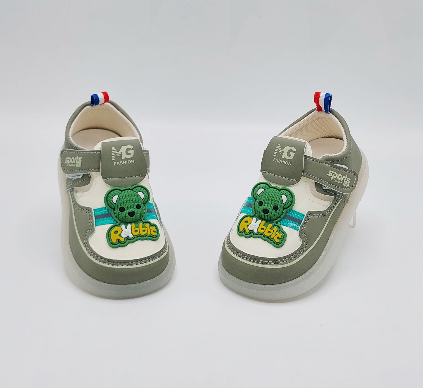 Lights in sole Cute Design Sandals for Kids - BT-761 (Green)