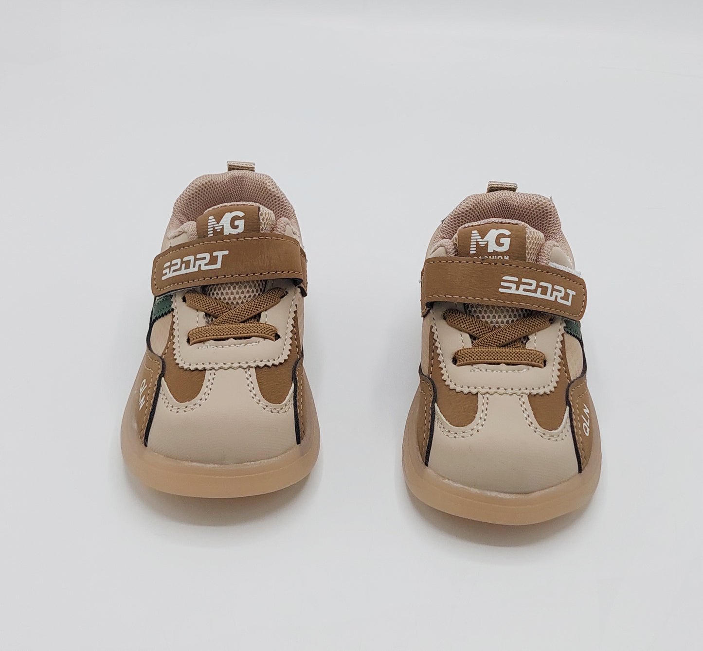 Light in Sole Soft Sole Shoes For Kids - BT751 (Brown)