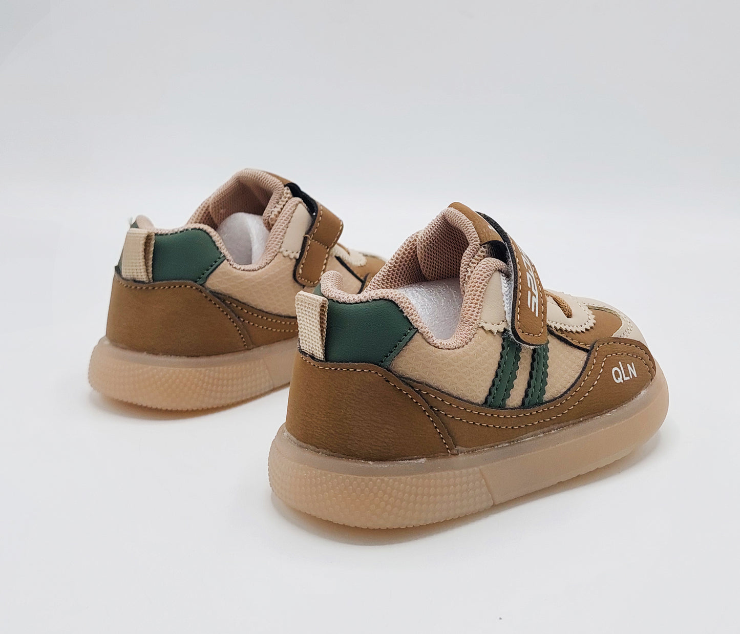 Light in Sole Soft Sole Shoes For Kids - BT751 (Brown)