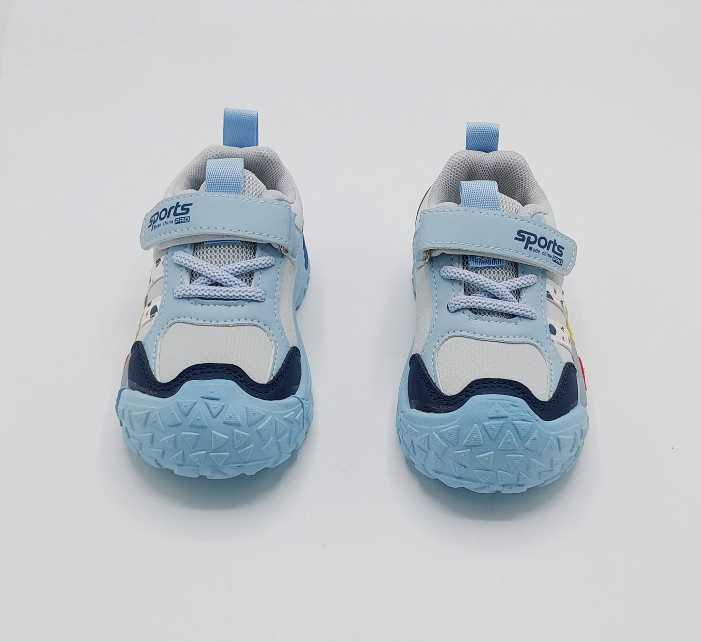 Lights in Sole Cute Design Sneakers for Kids - BTM04 (Blue)