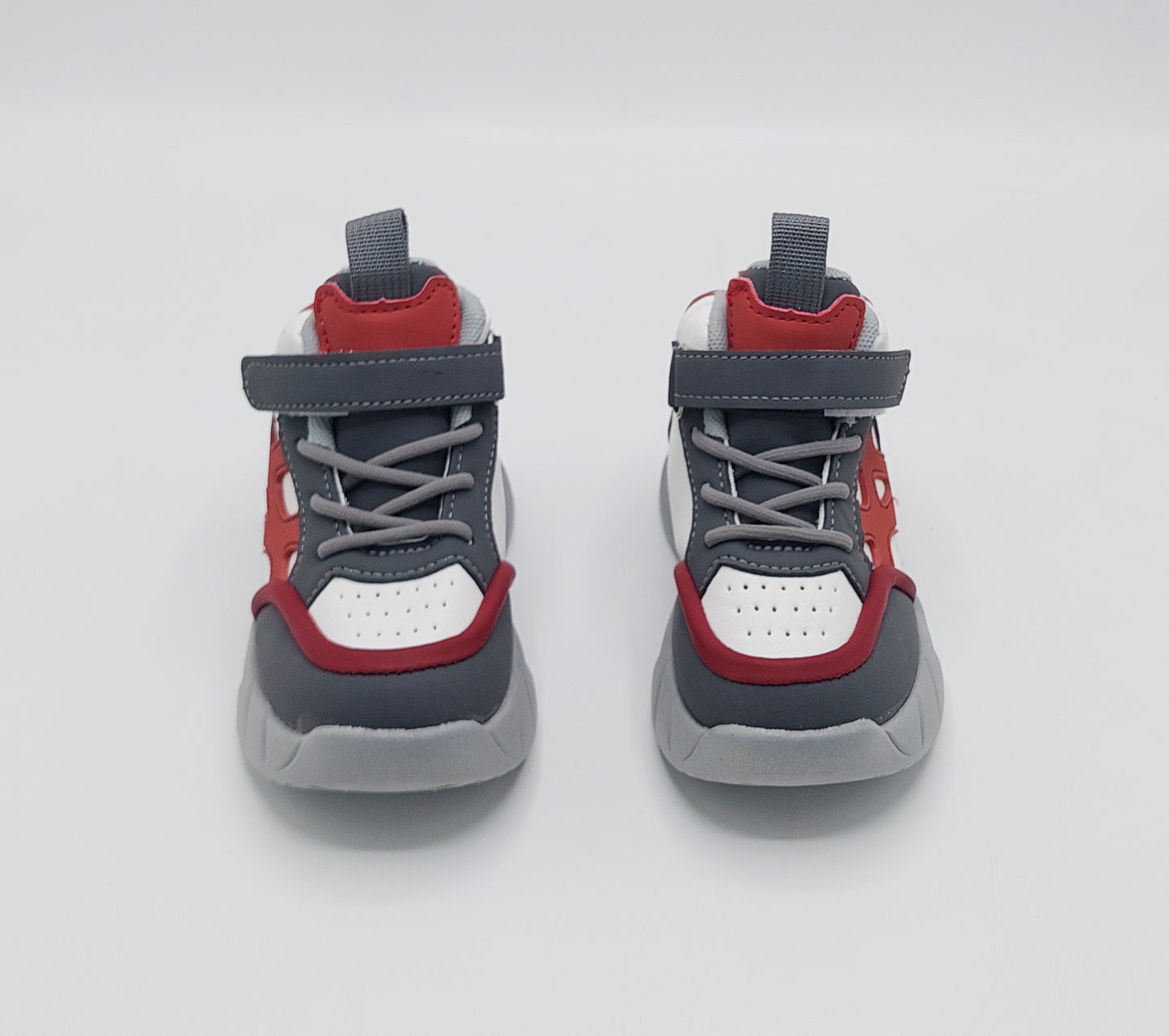 Light Sole Trendy Look Sneakers for Kids - HLB01 (Gray)