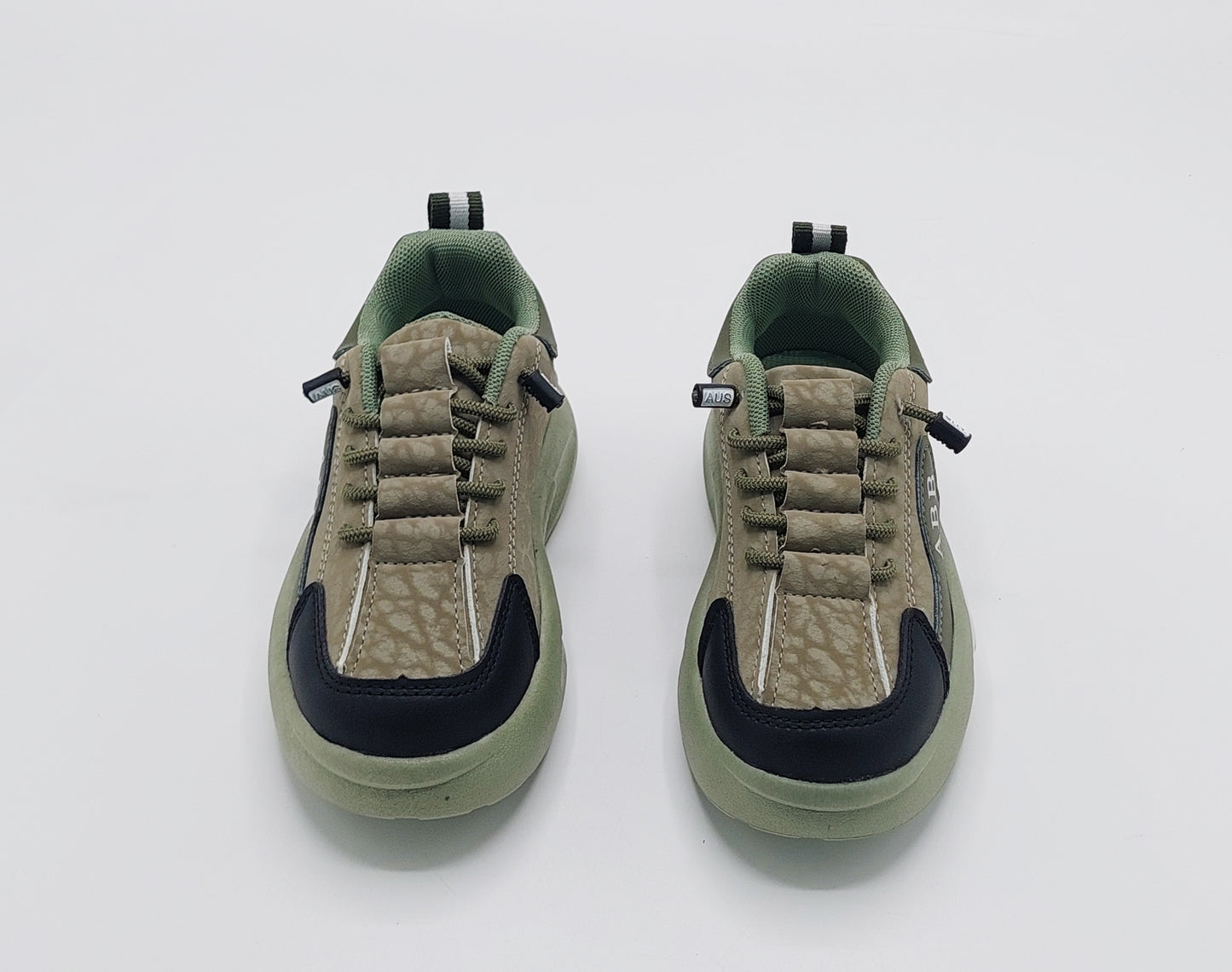 Lights in Sole New Trendy Design Sneakers for Kids - ABB512 (Green)