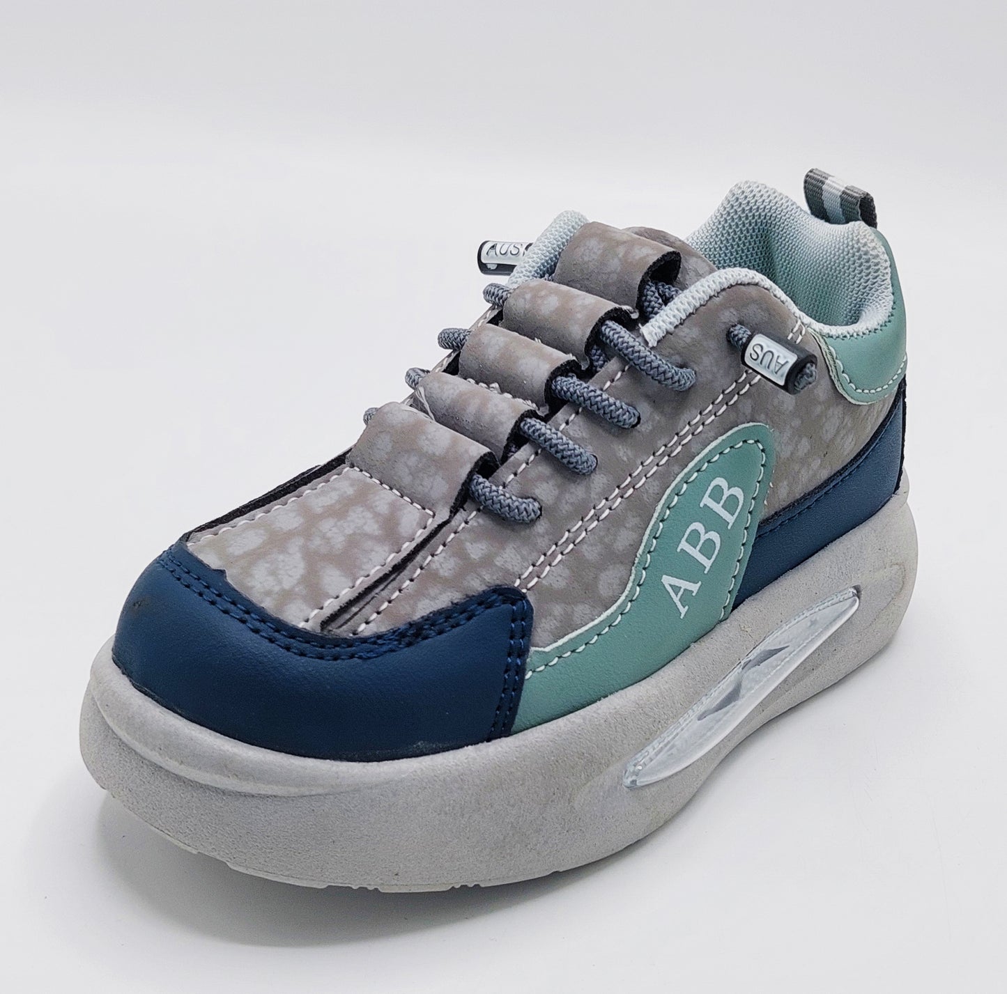 Lights in Sole New Trendy Design Sneakers for Kids - ABB512 (Gray)