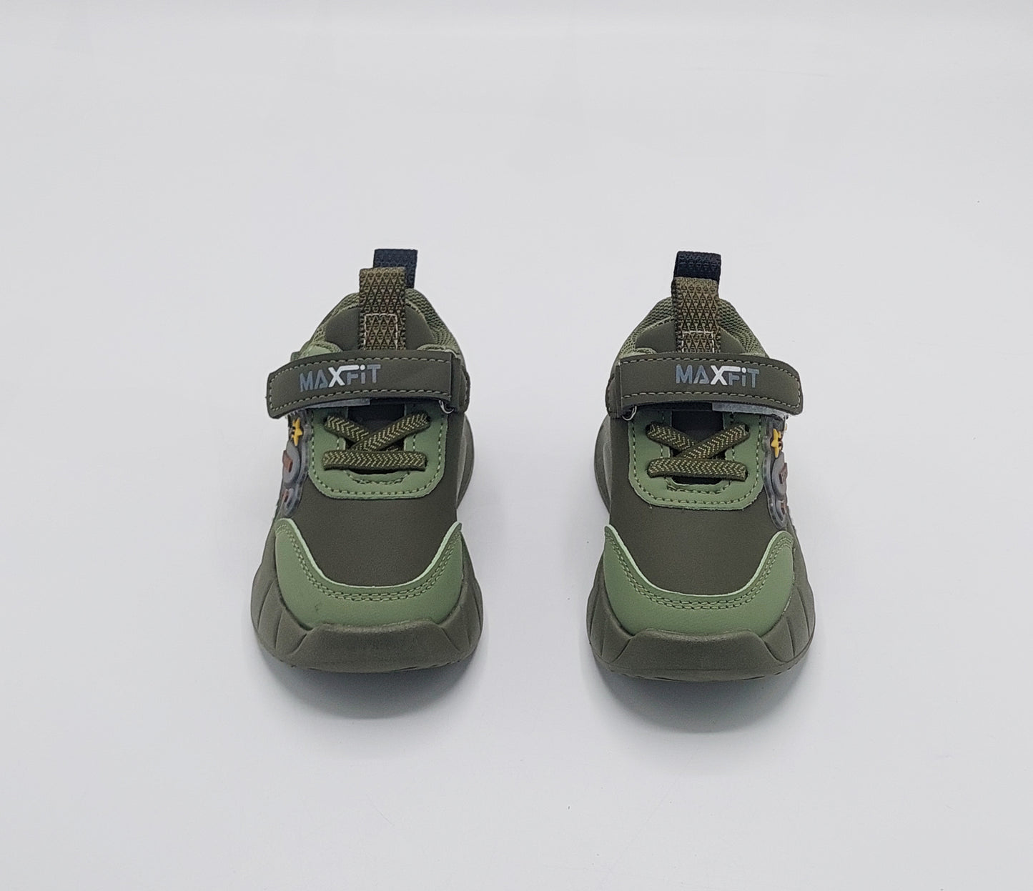 Lights in Sole Cute Design Shoes For Kids - SR552 (Green)