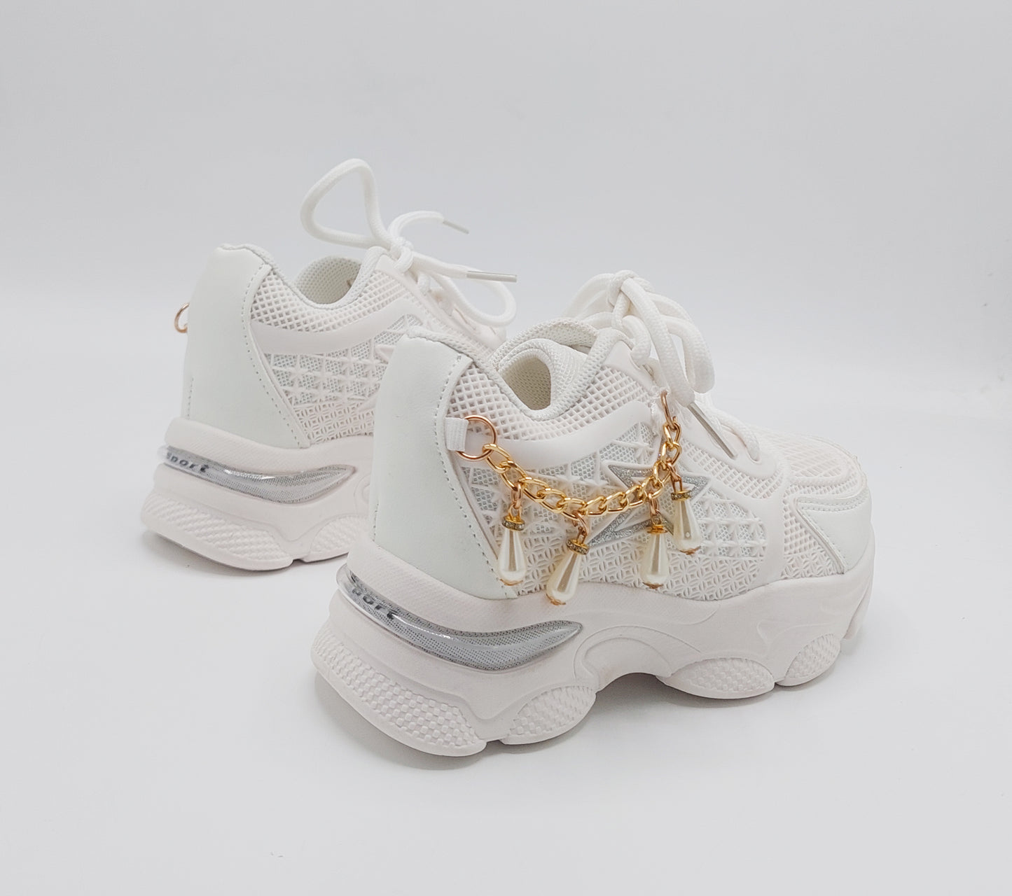 Trendy Looking Shoes for Girls - KK11 (White)