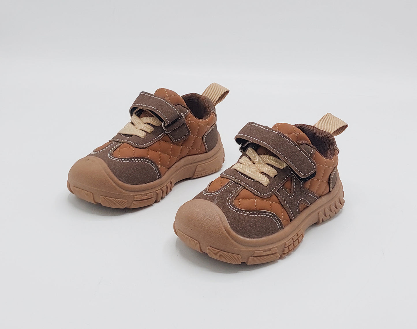 Trendy Looking Sneakers for Kids - BSA1 (Brown)
