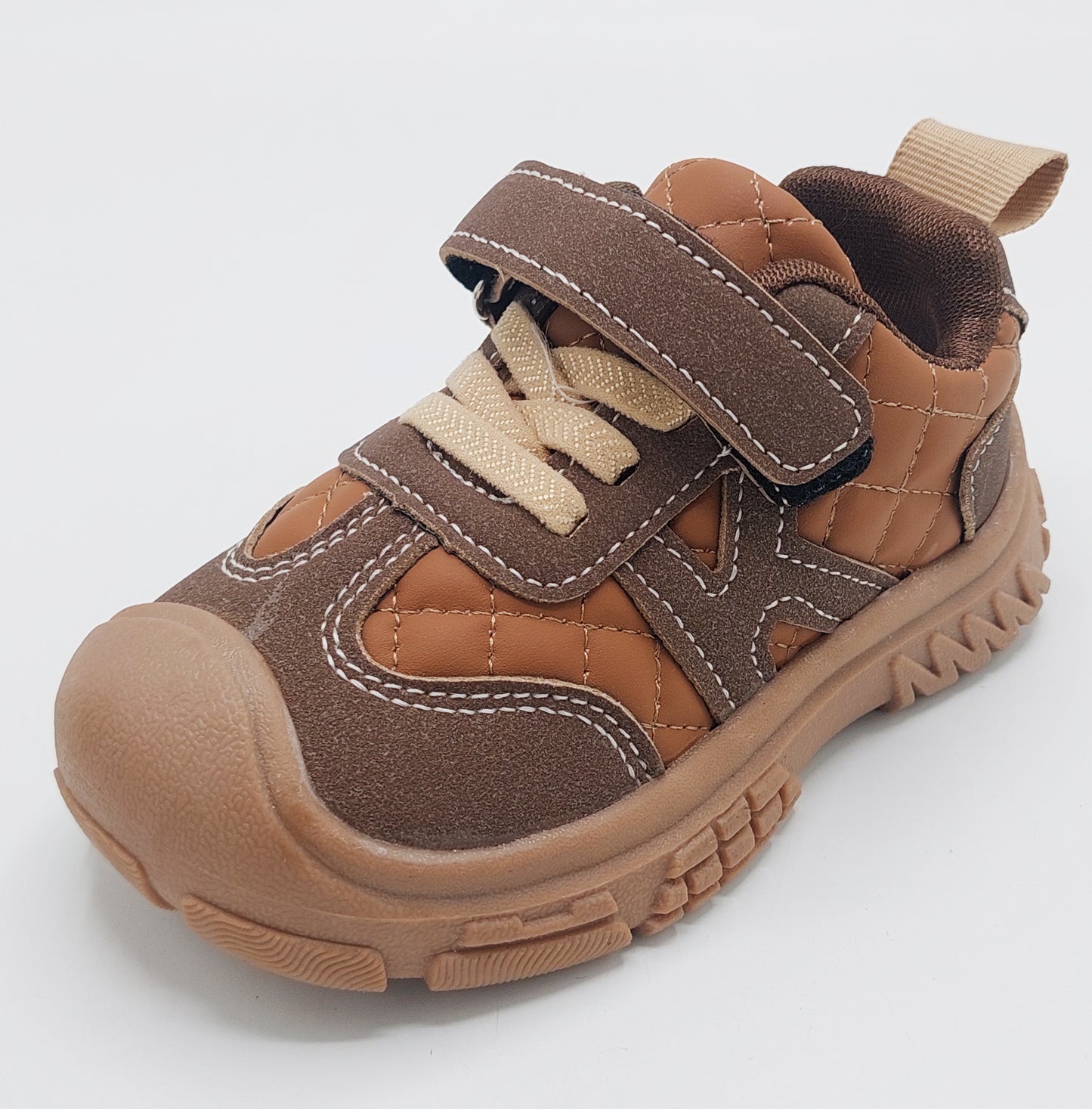 Trendy Looking Sneakers for Kids - BSA1 (Brown)