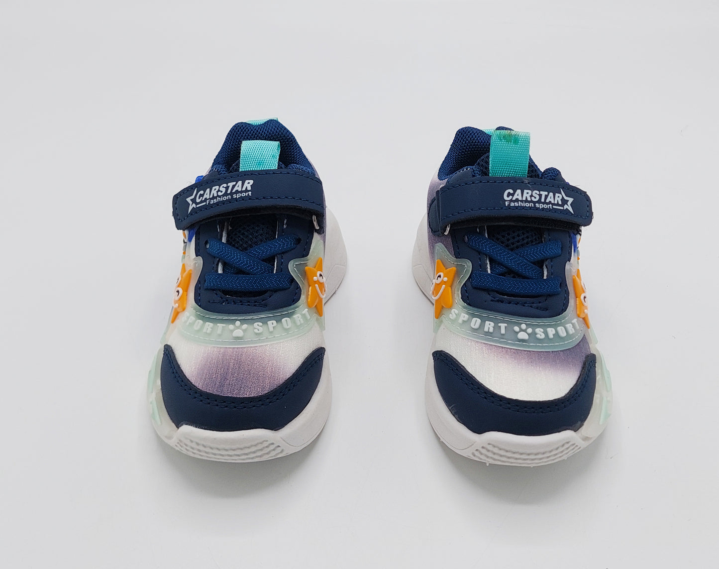 Lights In Sole Cute Design Shoes for Kids - SB14 (Blue)