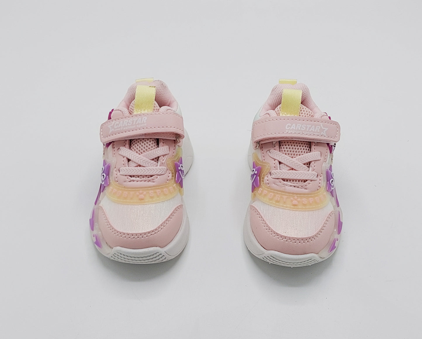 Lights In Sole Cute Design Shoes for Kids - SB14 (Pink)