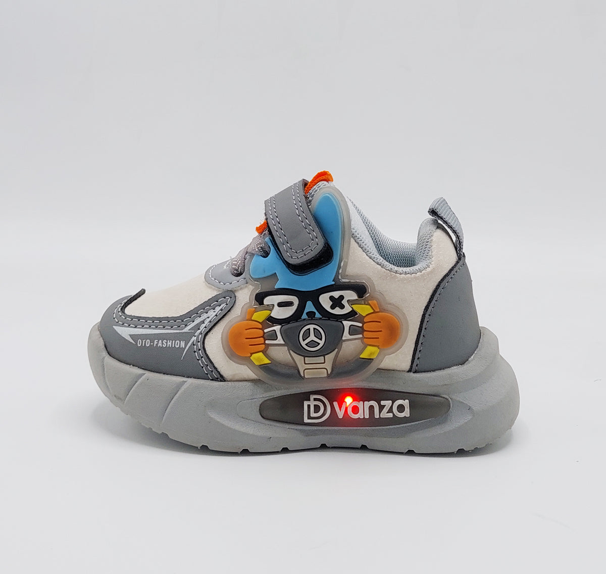 Lights in Sole Shoes for Kids - DVM5 (Gray)