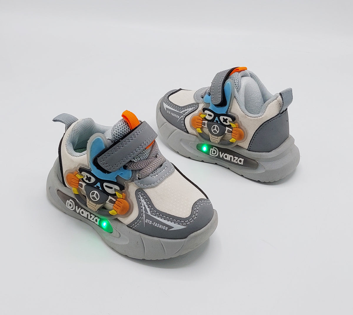 Lights in Sole Shoes for Kids - DVM5 (Gray)