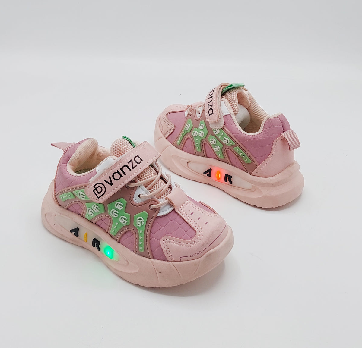 Lights in Sole Shoes for Kids - DVM6 (Pink)
