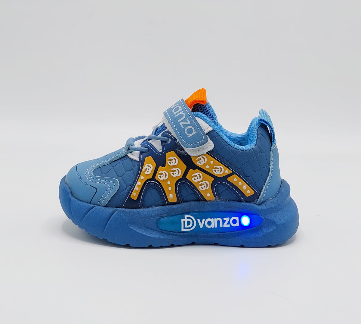 Lights in Sole Shoes for Kids - DVM6 (Blue)