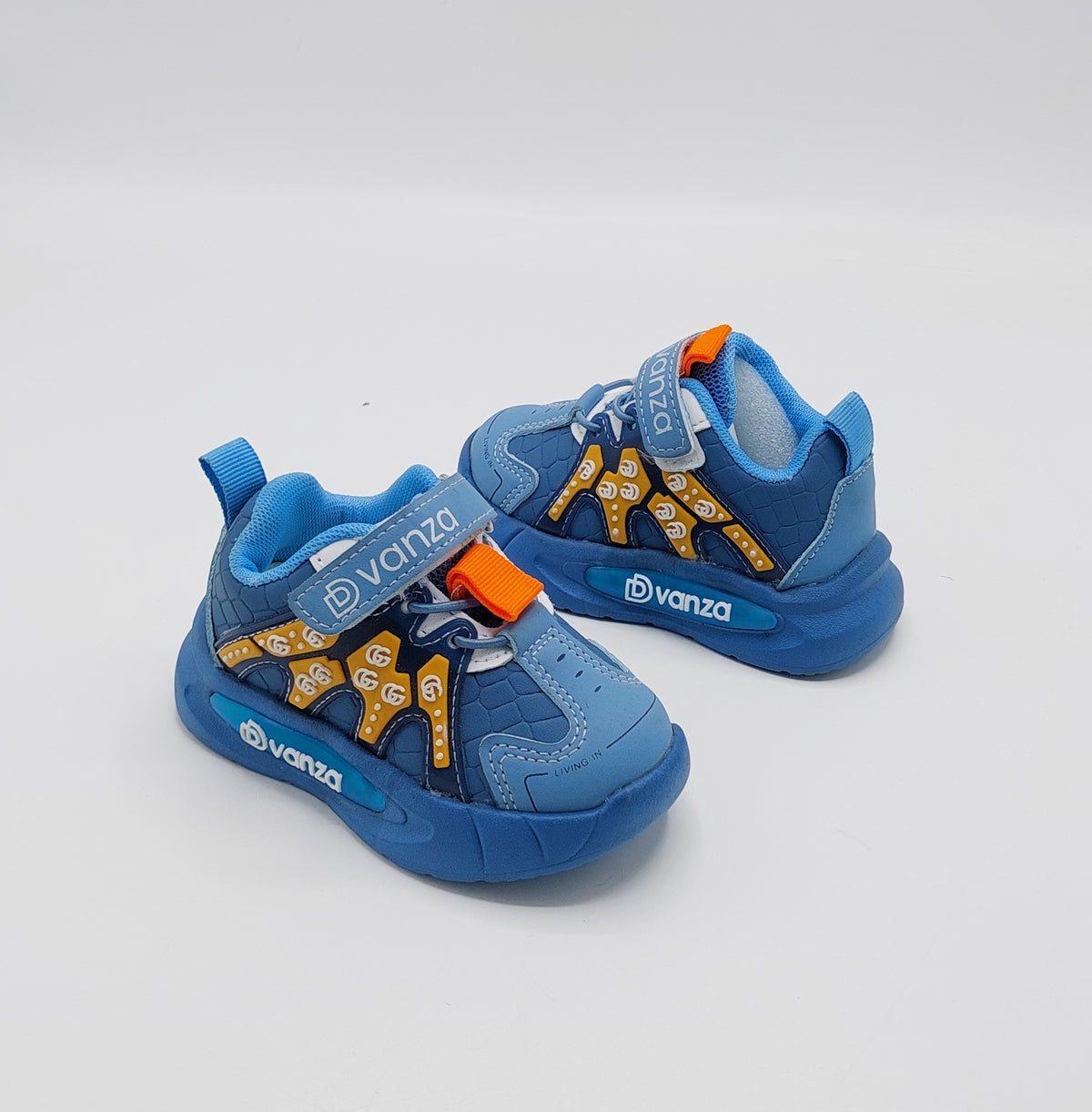 Lights in Sole Shoes for Kids - DVM6 (Blue)