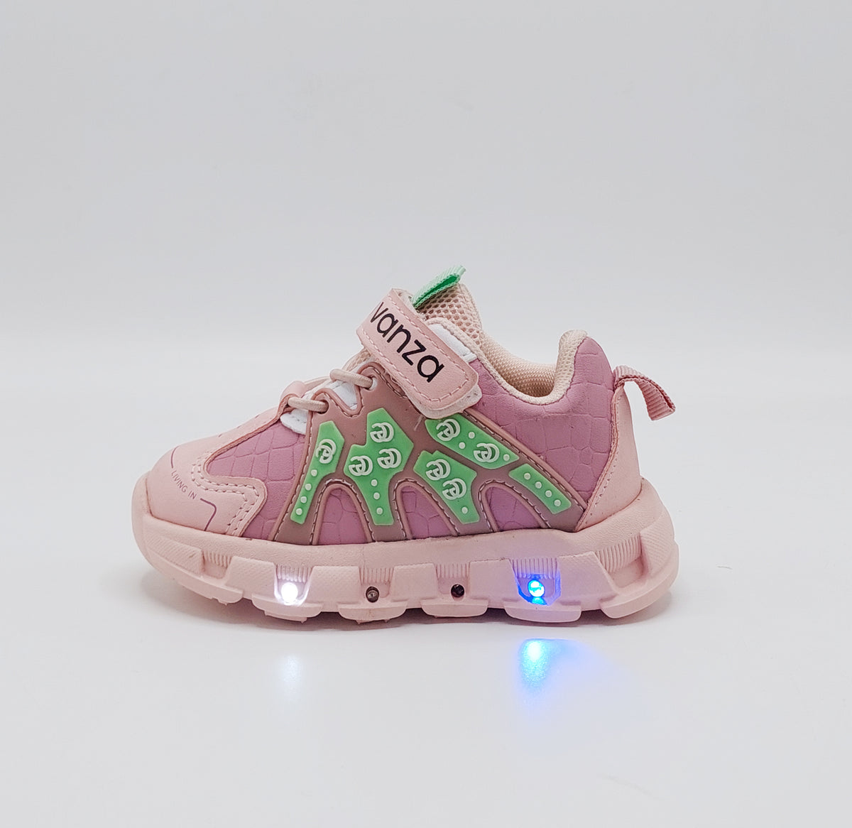 Lights in Sole Shoes for Kids - DVM6 (Pink)