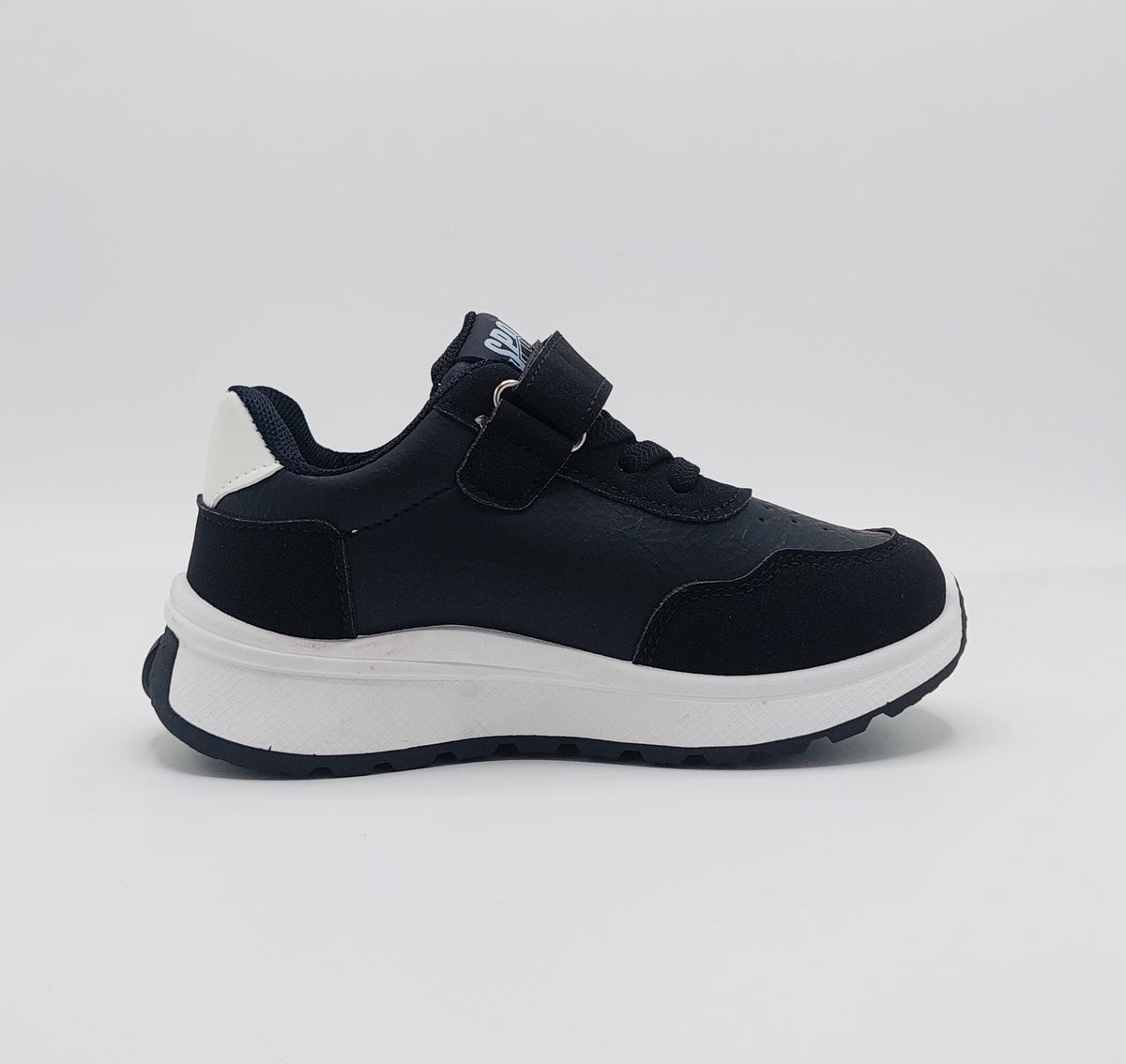 Premium Quality Trendy Look Sneakers for Kids - ART88 (Black)