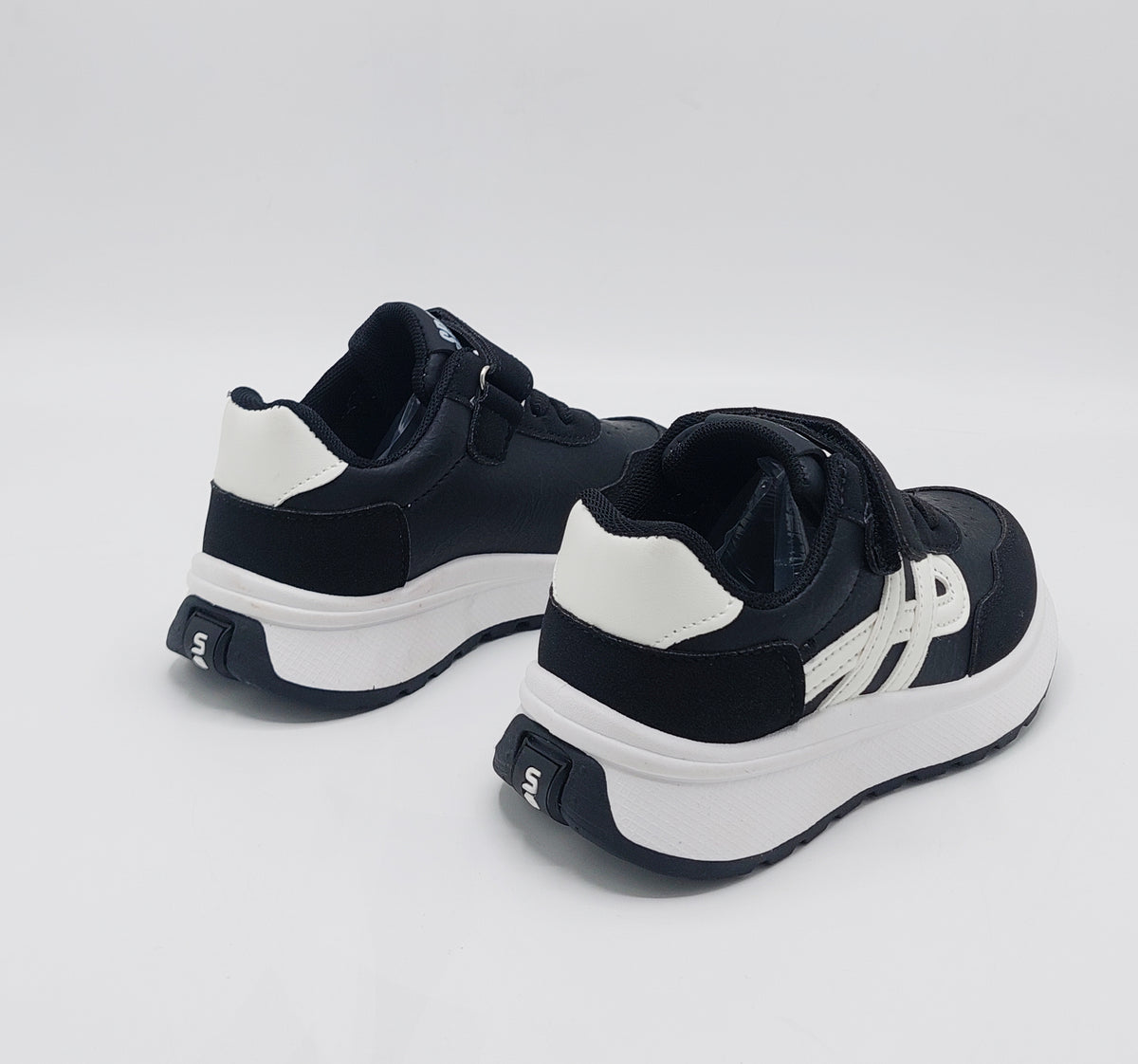 Premium Quality Trendy Look Sneakers for Kids - ART88 (Black)