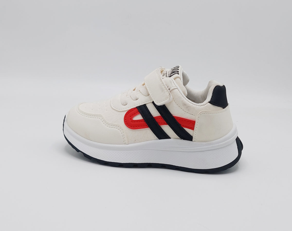 Premium Quality Trendy Look Sneakers for Kids - ART88 (White)