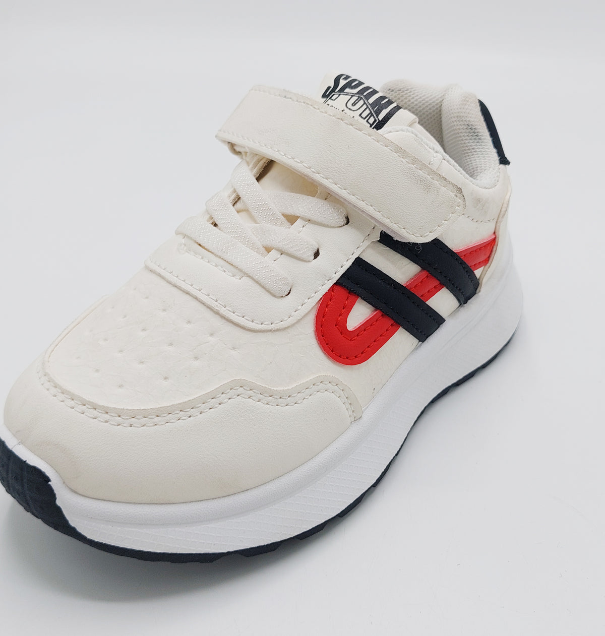 Premium Quality Trendy Look Sneakers for Kids - ART88 (White)
