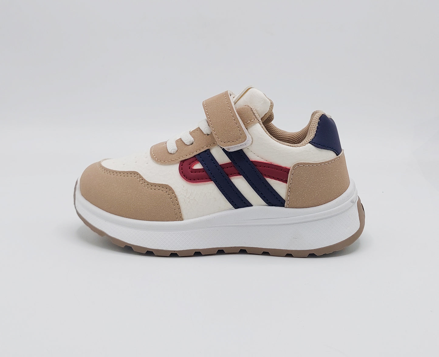 Premium Quality Trendy Look Sneakers for Kids - ART88 (Beige)