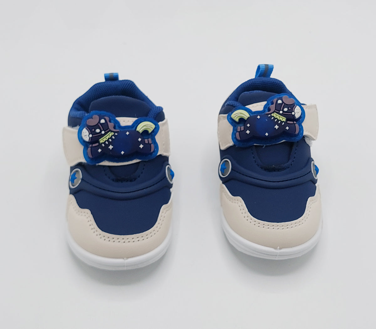 Touch Lights Soft Sole Shoes For Kids - BB1 (Blue)