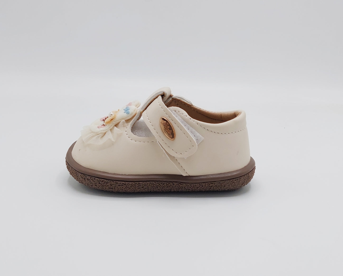 Soft Sole Shoe for Kids Girls - QP5 (Beige)