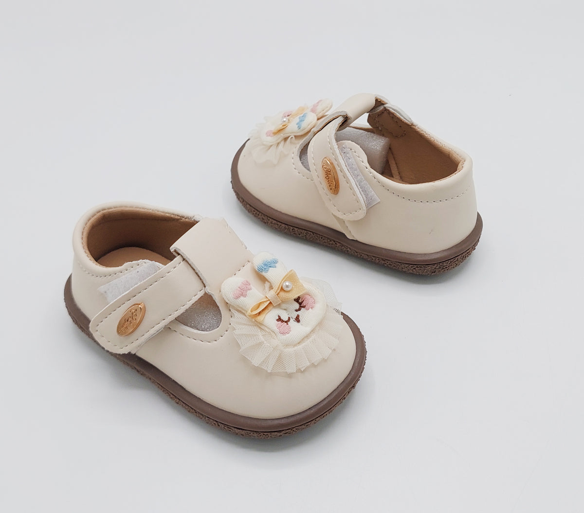 Soft Sole Shoe for Kids Girls - QP5 (Beige)