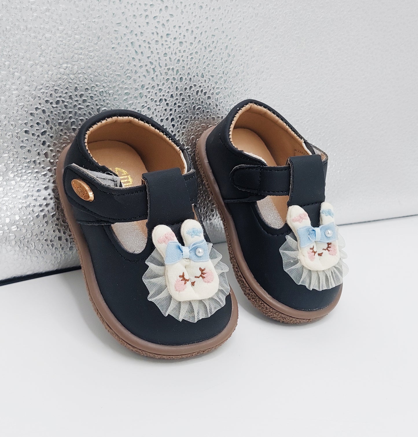 Soft Sole Shoe for Kids Girls - QP5 (Black)