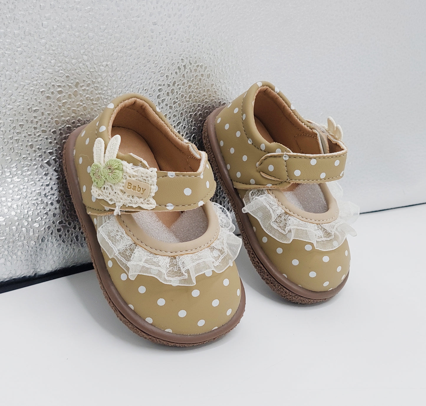 Soft Sole Shoe for Kids Girls - QP02 (Green)