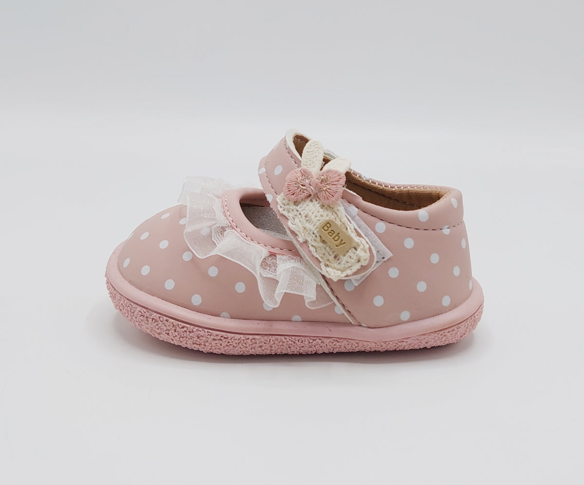 Soft Sole Shoe for Kids Girls - QP02 (Pink)