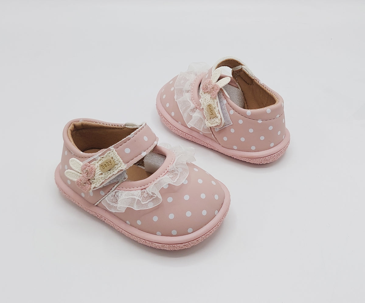 Soft Sole Shoe for Kids Girls - QP02 (Pink)