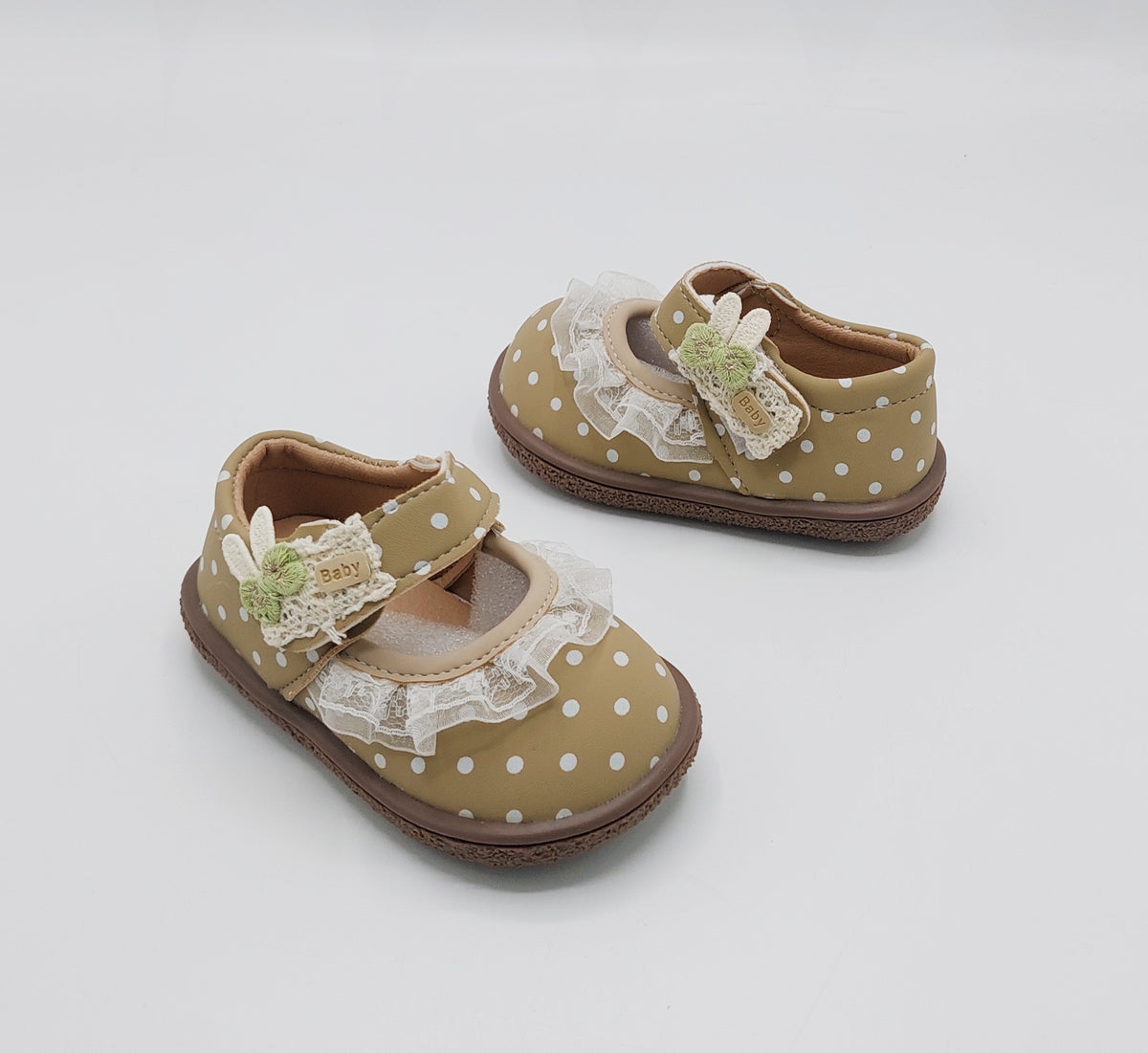Soft Sole Shoe for Kids Girls - QP02 (Green)