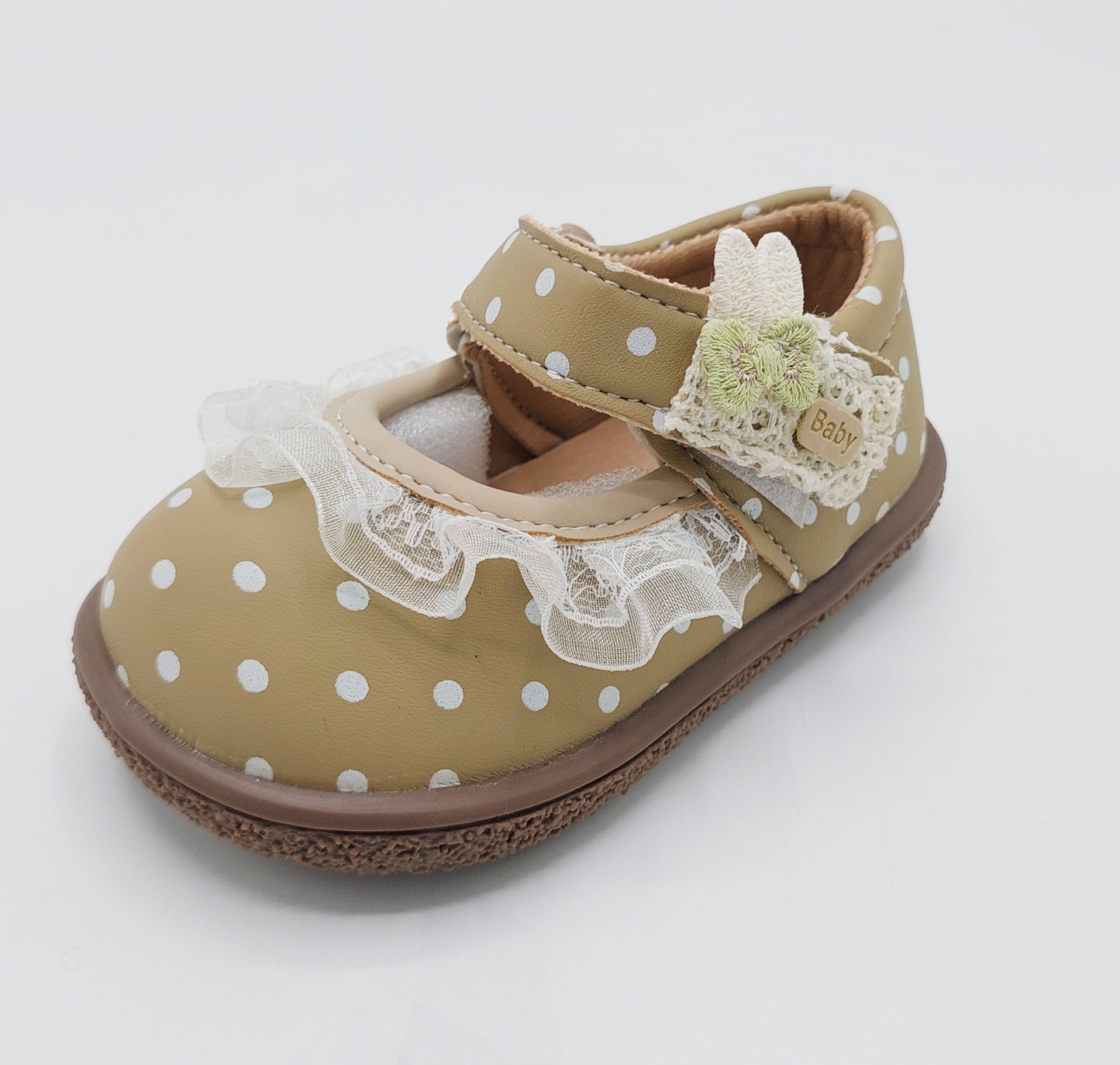 Soft Sole Shoe for Kids Girls - QP02 (Green)