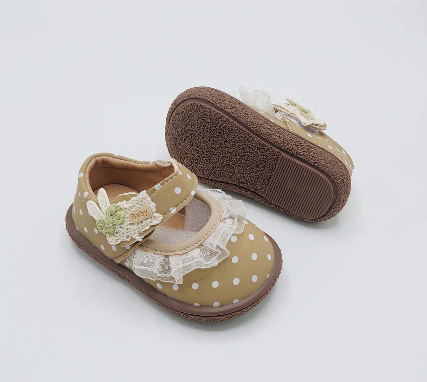 Soft Sole Shoe for Kids Girls - QP02 (Green)