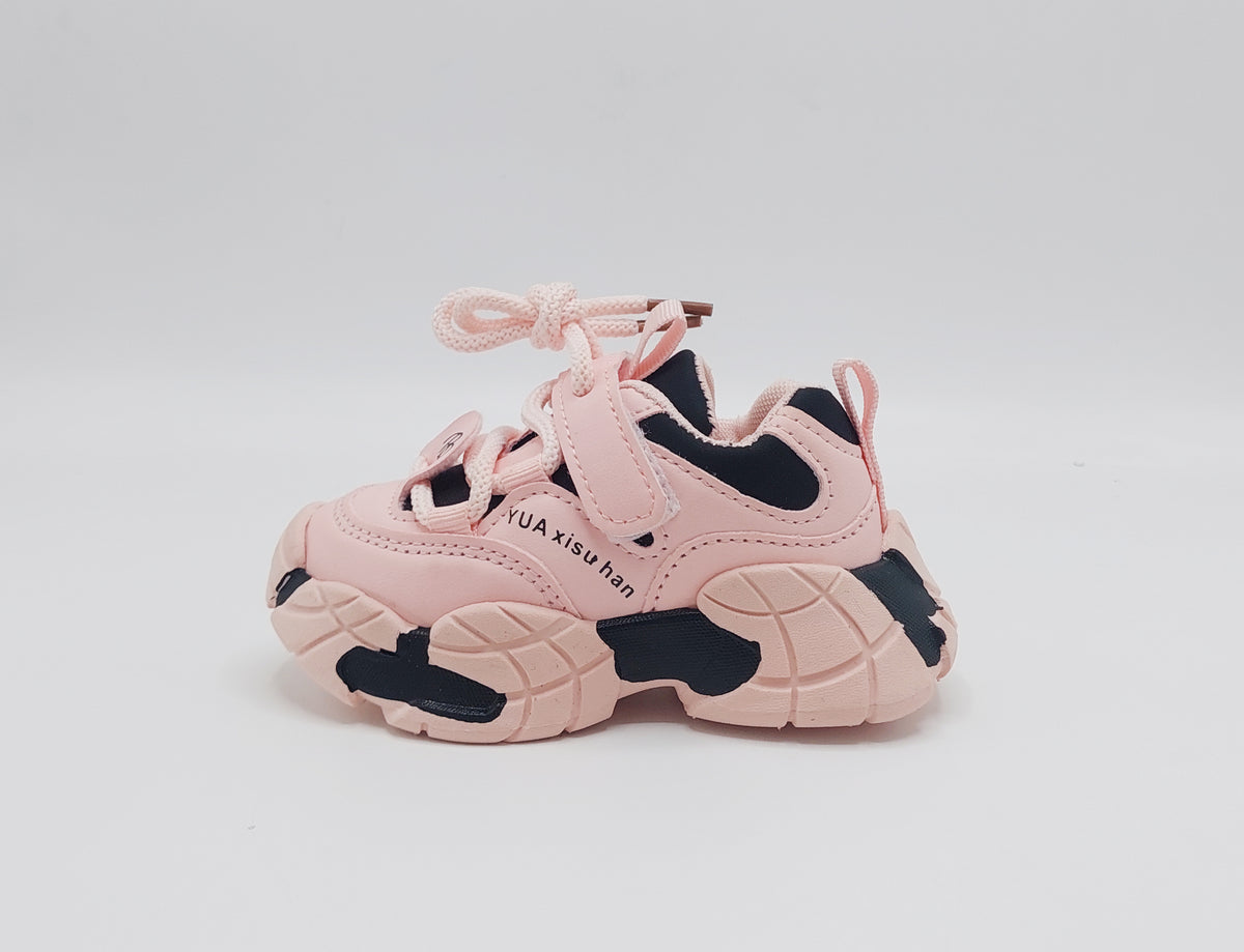 Trendy Looking Sneakers for Kids - DG01 (Pink)