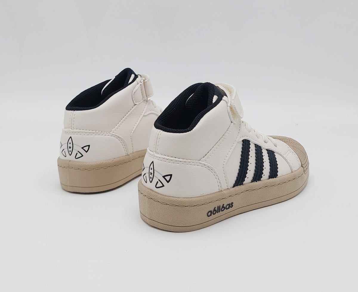 Premium Quality Trendy Look Sneakers for Kids - MC230 (Black)