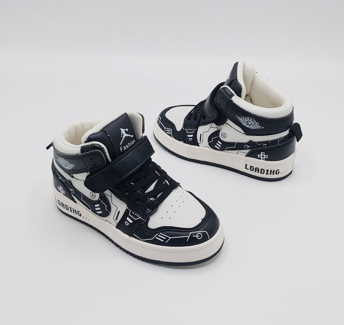 Premium Quality Trendy Look Sneakers for Kids - MC362 (Black)