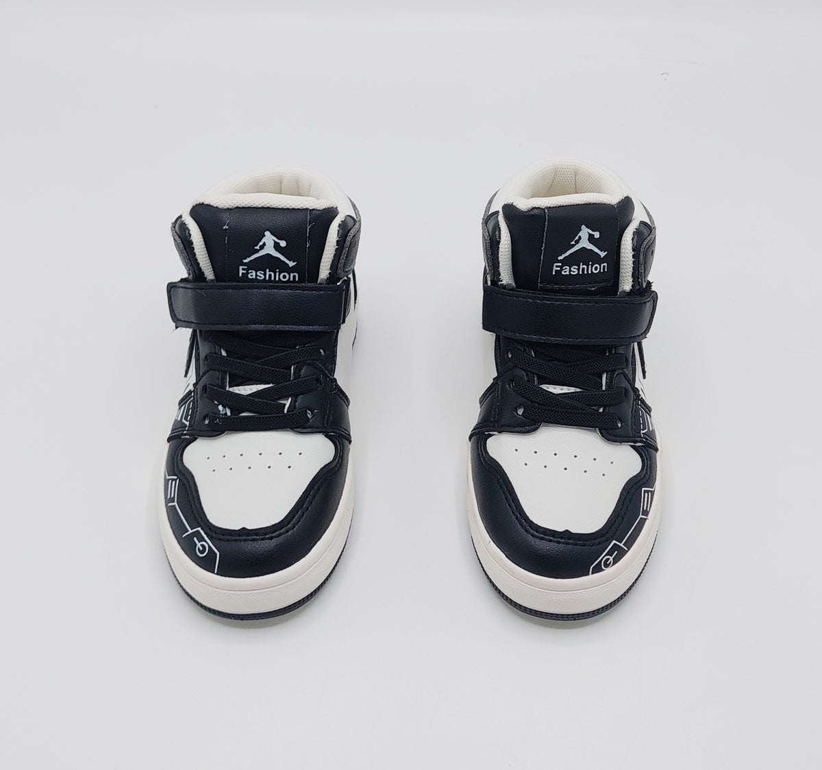 Premium Quality Trendy Look Sneakers for Kids - MC362 (Black)
