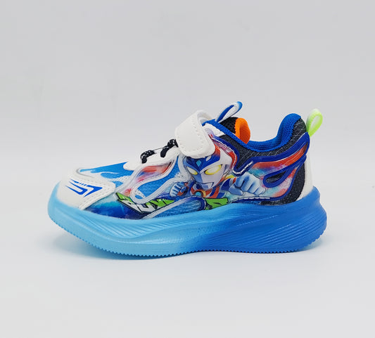 Premium Quality Ultraman Theme Light-Weight Shoes for Kids - A09 (BLUE)