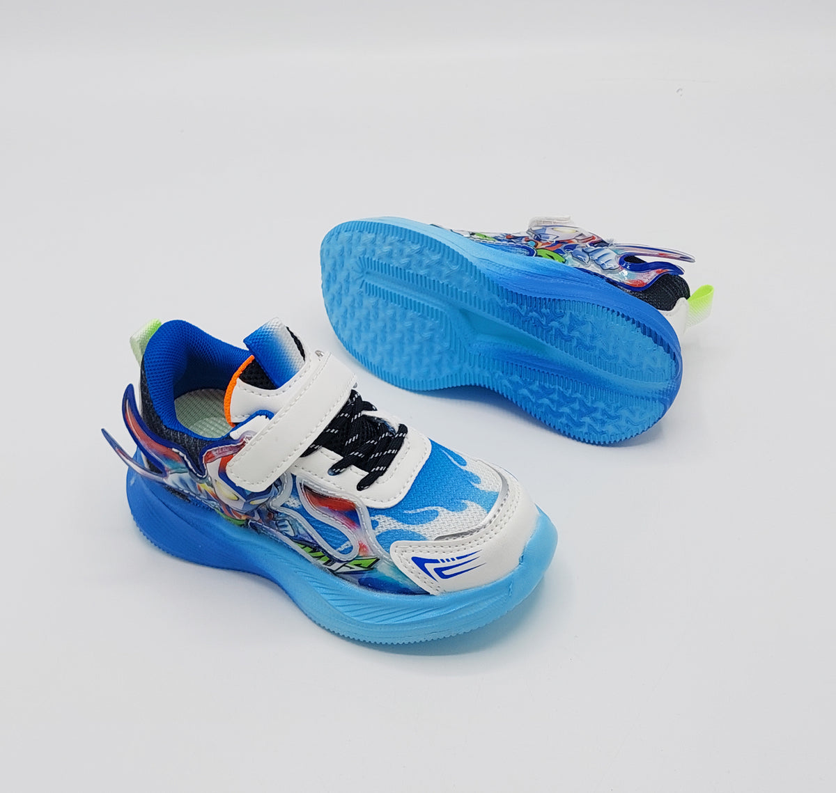 Premium Quality Ultraman Theme Light-Weight Shoes for Kids - A09 (BLUE)