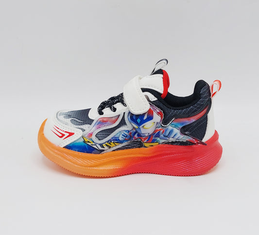 Premium Quality Ultraman Theme Light-Weight Shoes for Kids - A09 (ORANGE)