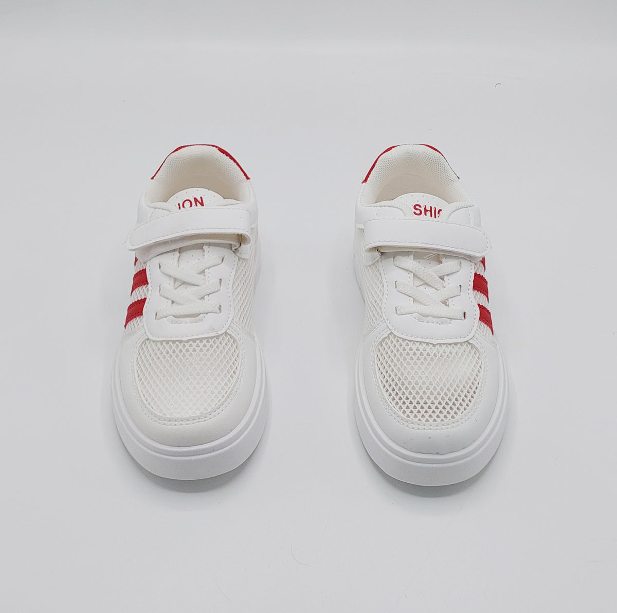 Premium Quality Trendy Look Sneakers for Kids - C2711 (RED)