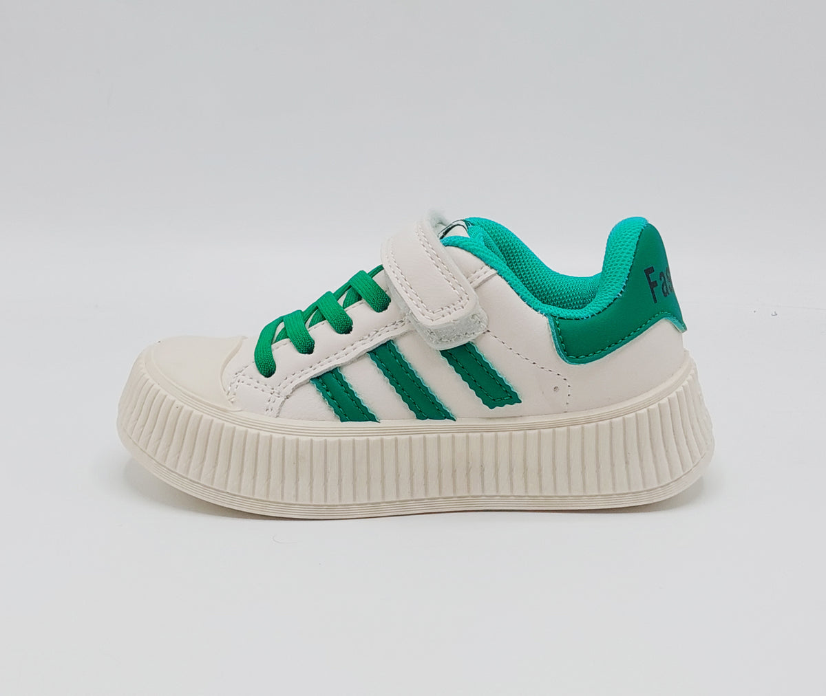 Premium Quality Trendy Look Sneakers for Kids - C01 (Green)