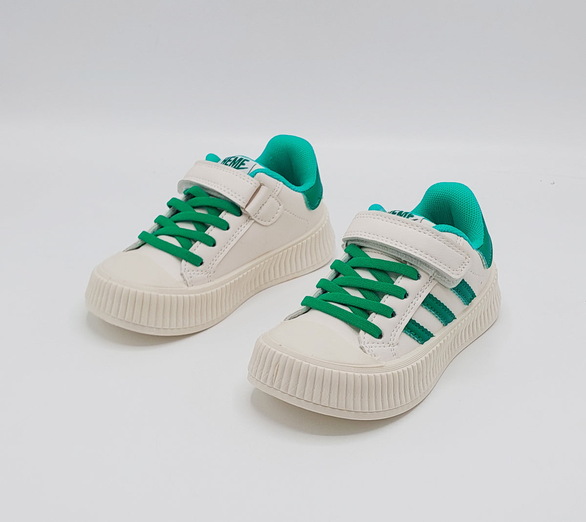 Premium Quality Trendy Look Sneakers for Kids - C01 (Green)