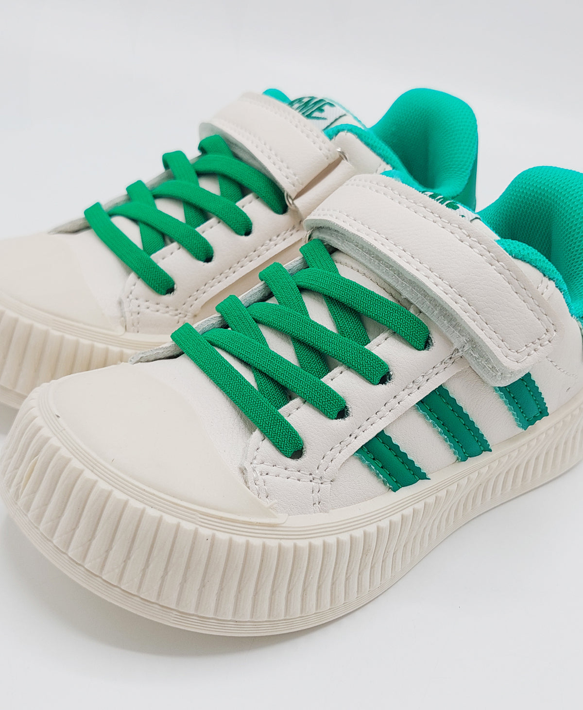 Premium Quality Trendy Look Sneakers for Kids - C01 (Green)