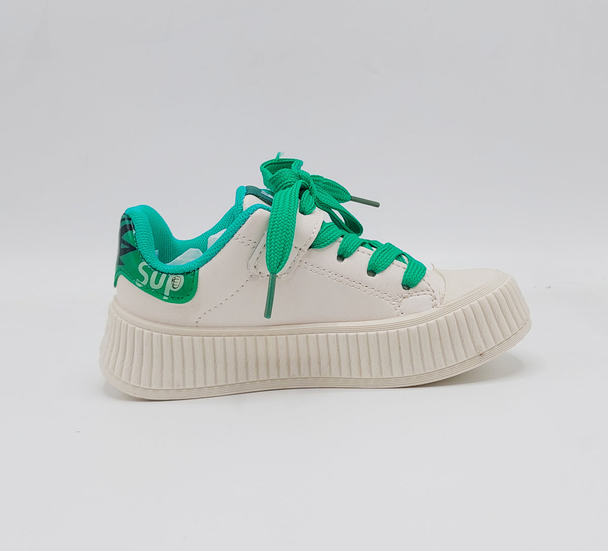 Premium Quality Trendy Look Sneakers for Kids - D05 (Green)