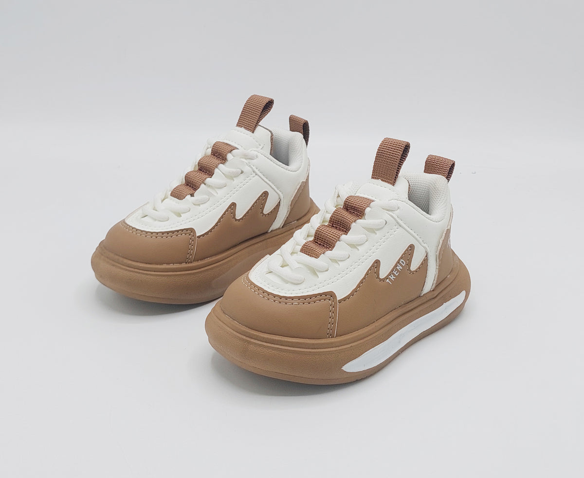 Trendy Looking Sneakers for Kids - TRD38 (Bronze)