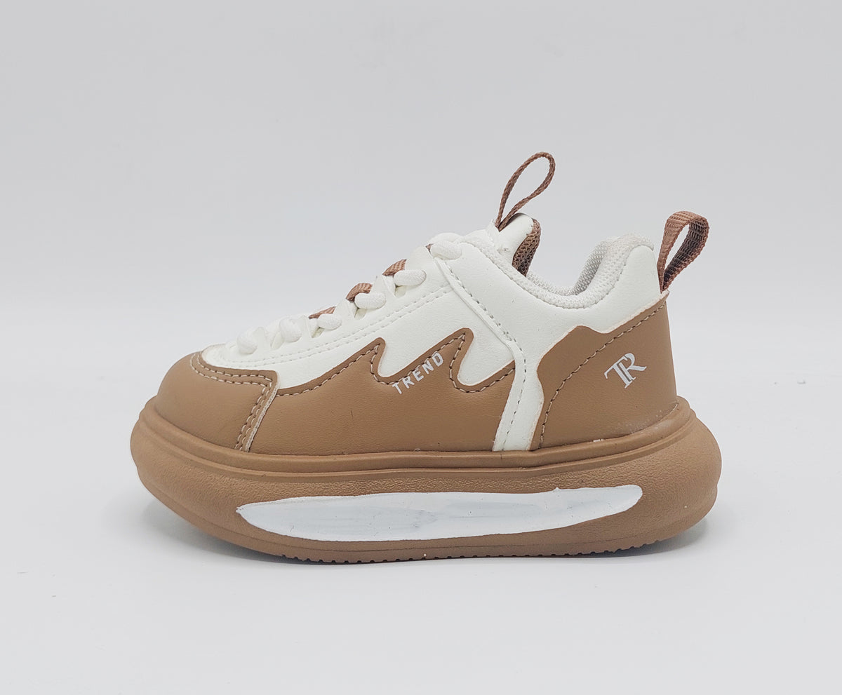Trendy Looking Sneakers for Kids - TRD38 (Bronze)