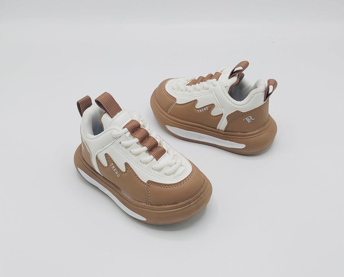 Trendy Looking Sneakers for Kids - TRD38 (Bronze)